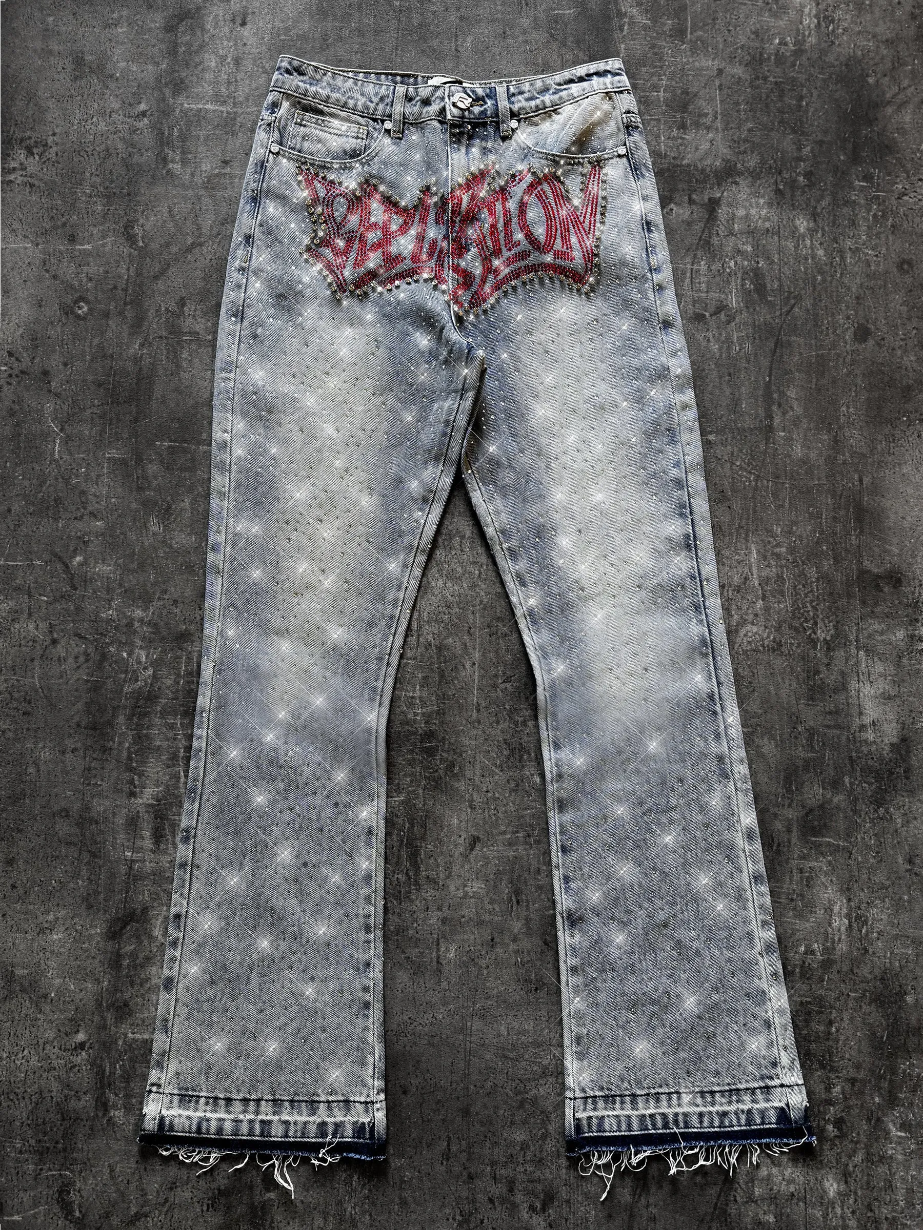 Graffiti Tag Denim sold by reputation studios product image thumbnail 4