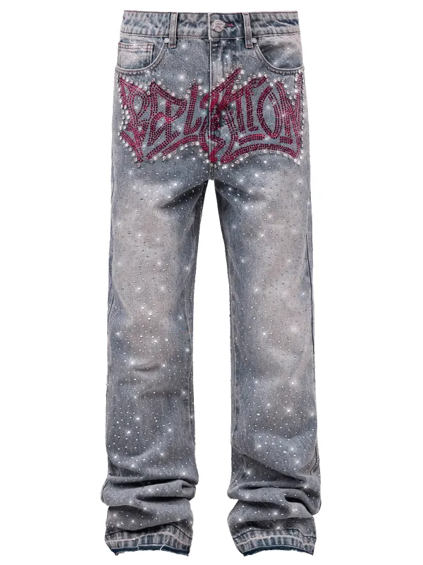 Graffiti Tag Denim sold by reputation studios