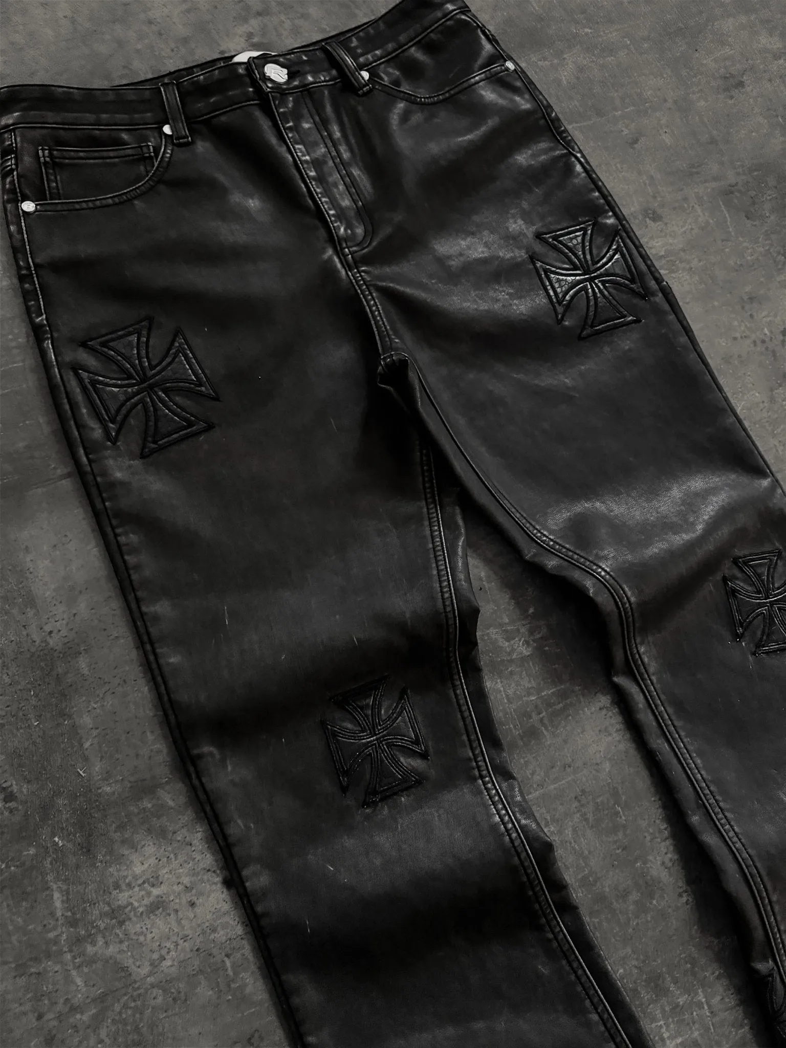 Leather Cross Denim sold by reputation studios product image thumbnail 5