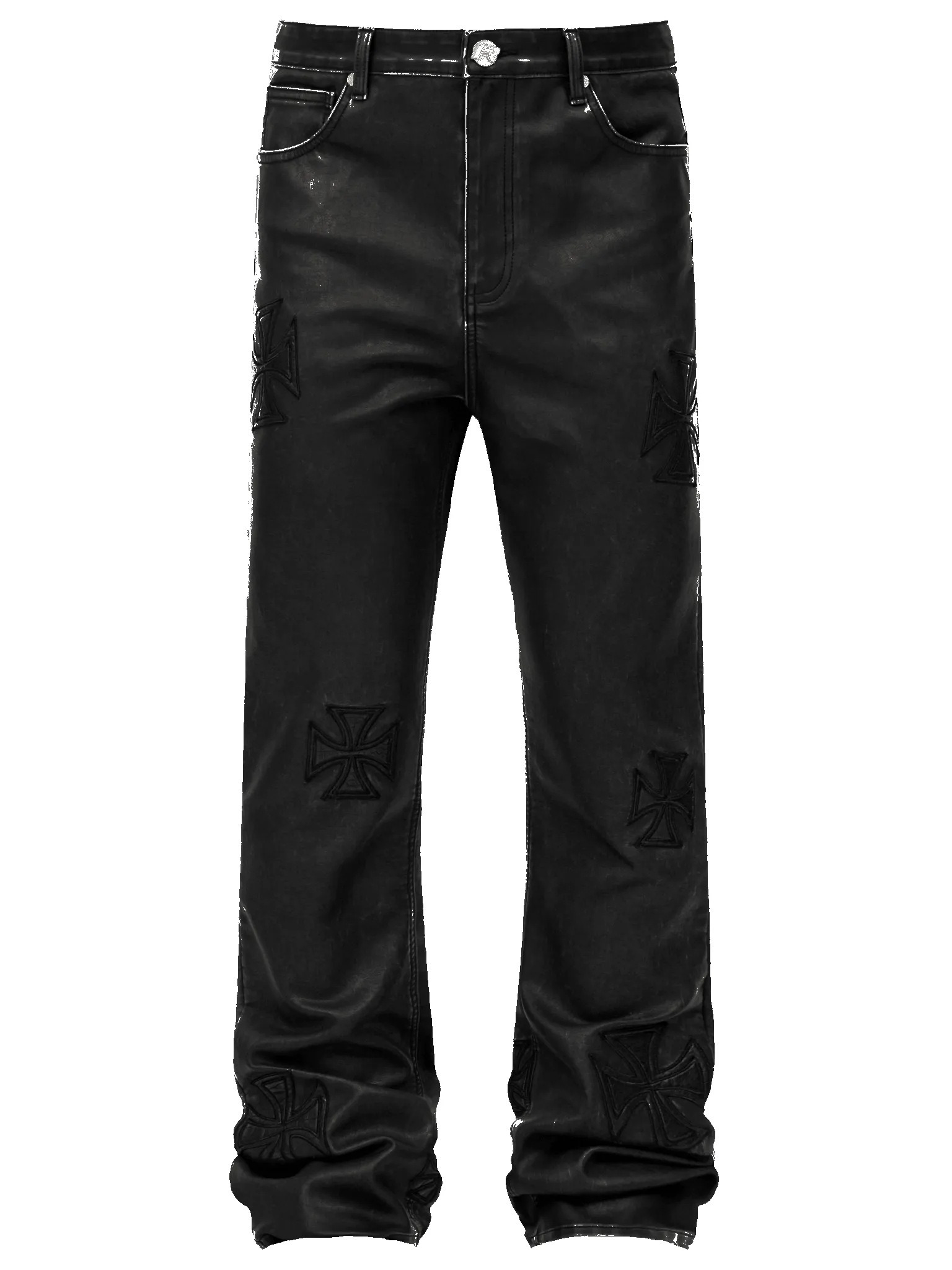Leather Cross Denim sold by reputation studios