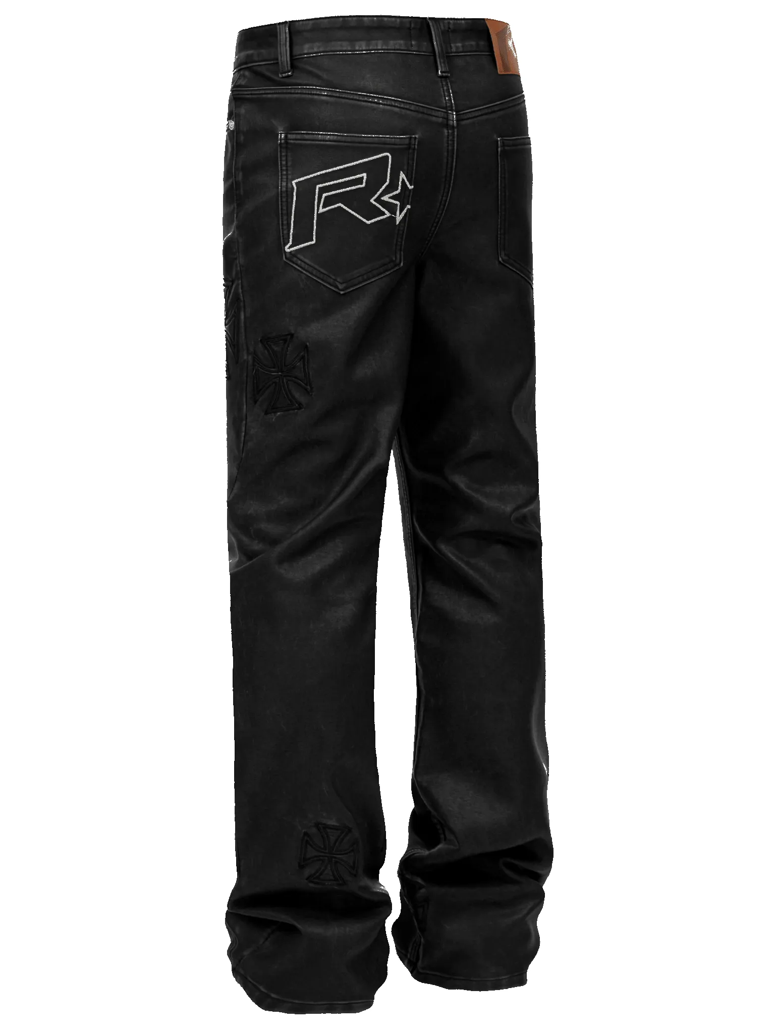 Leather Cross Denim sold by reputation studios product image thumbnail 4