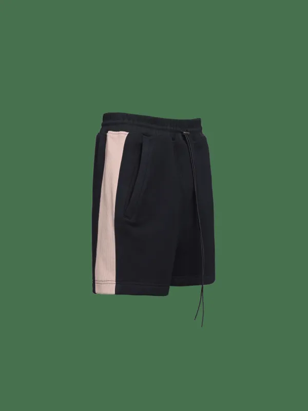 Stripe Shorts - Black sold by reputation studios