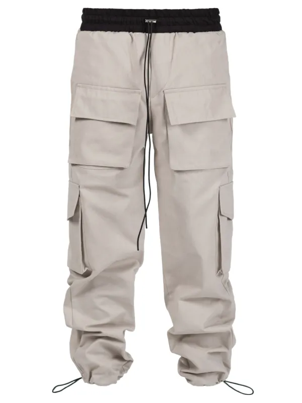 Front Pocket Cargo Pants - Stone sold by reputation studios
