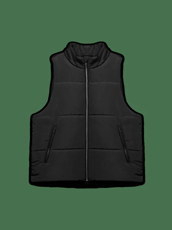 Puffer Gilet - Black sold by reputation studios
