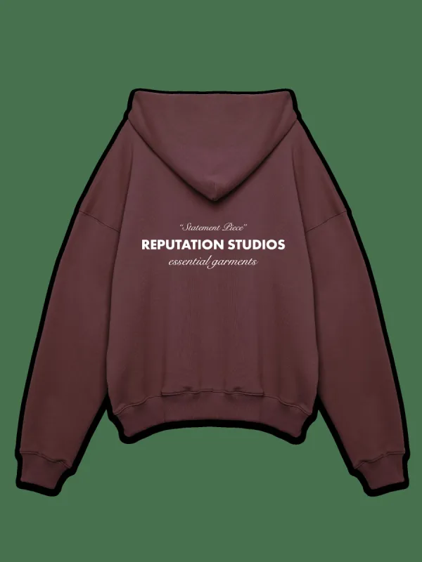 "Statement Piece" Hoodie - Mocha sold by reputation studios