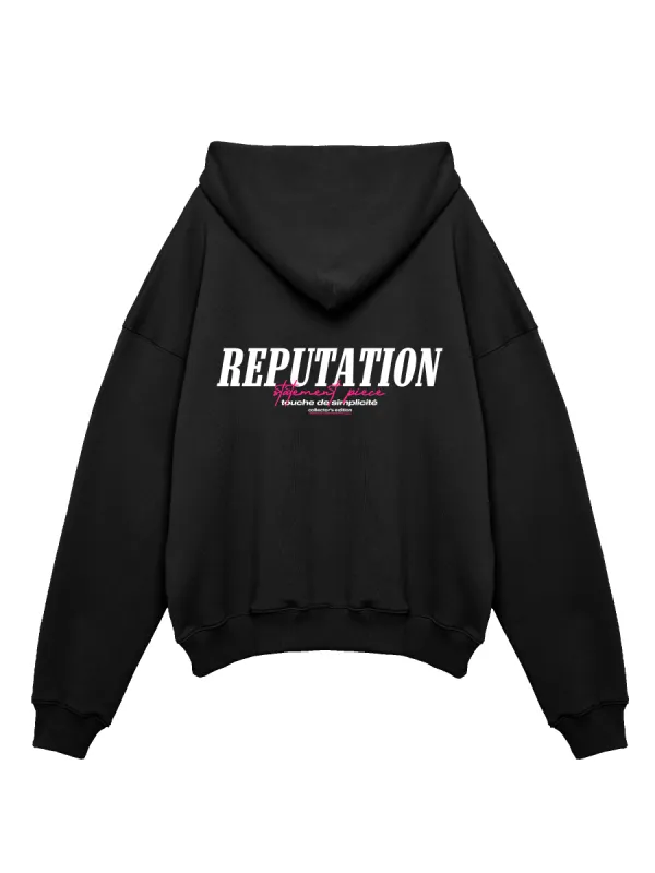 Limited Edition "Statement Piece" Hoodie - Black sold by reputation studios