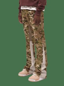 Flare Carpenter Pants - Camo sold by reputation studios