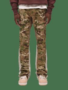 Flare Carpenter Pants - Camo sold by reputation studios