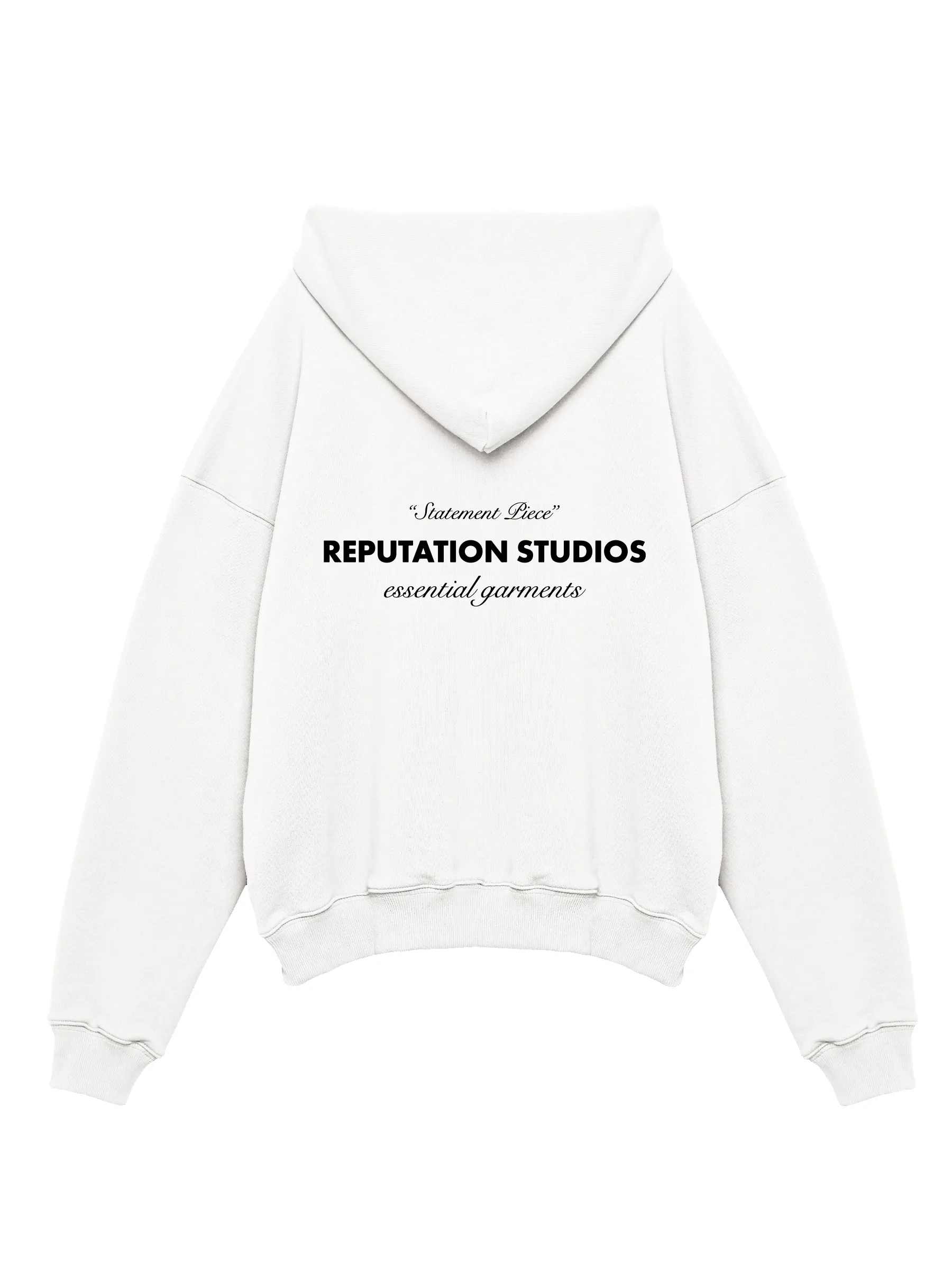 "Statement Piece" Hoodie - Off White sold by reputation studios