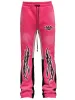 Tribal Flare Sweatpants - Hot Pink sold by reputation studios