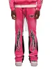 Tribal Flare Sweatpants - Hot Pink sold by reputation studios