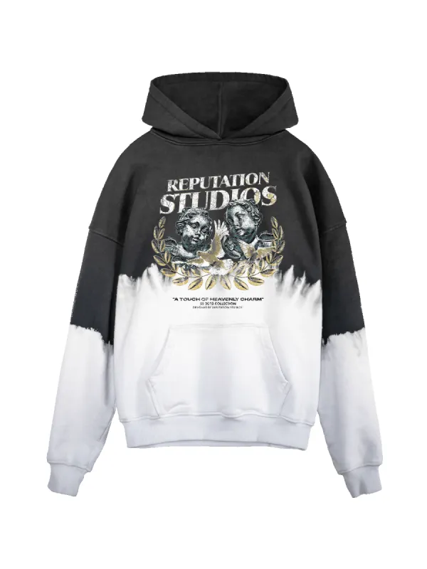 Vintage Dip Dye Hoodie - Heavenly Charm sold by reputation studios