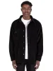 Oversized Cord Shirt - Black sold by reputation studios