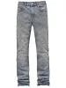 Rhinestone Flare Denim - Light Stone sold by reputation studios