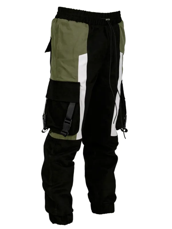 Pocket Cargo Pants - Black sold by reputation studios