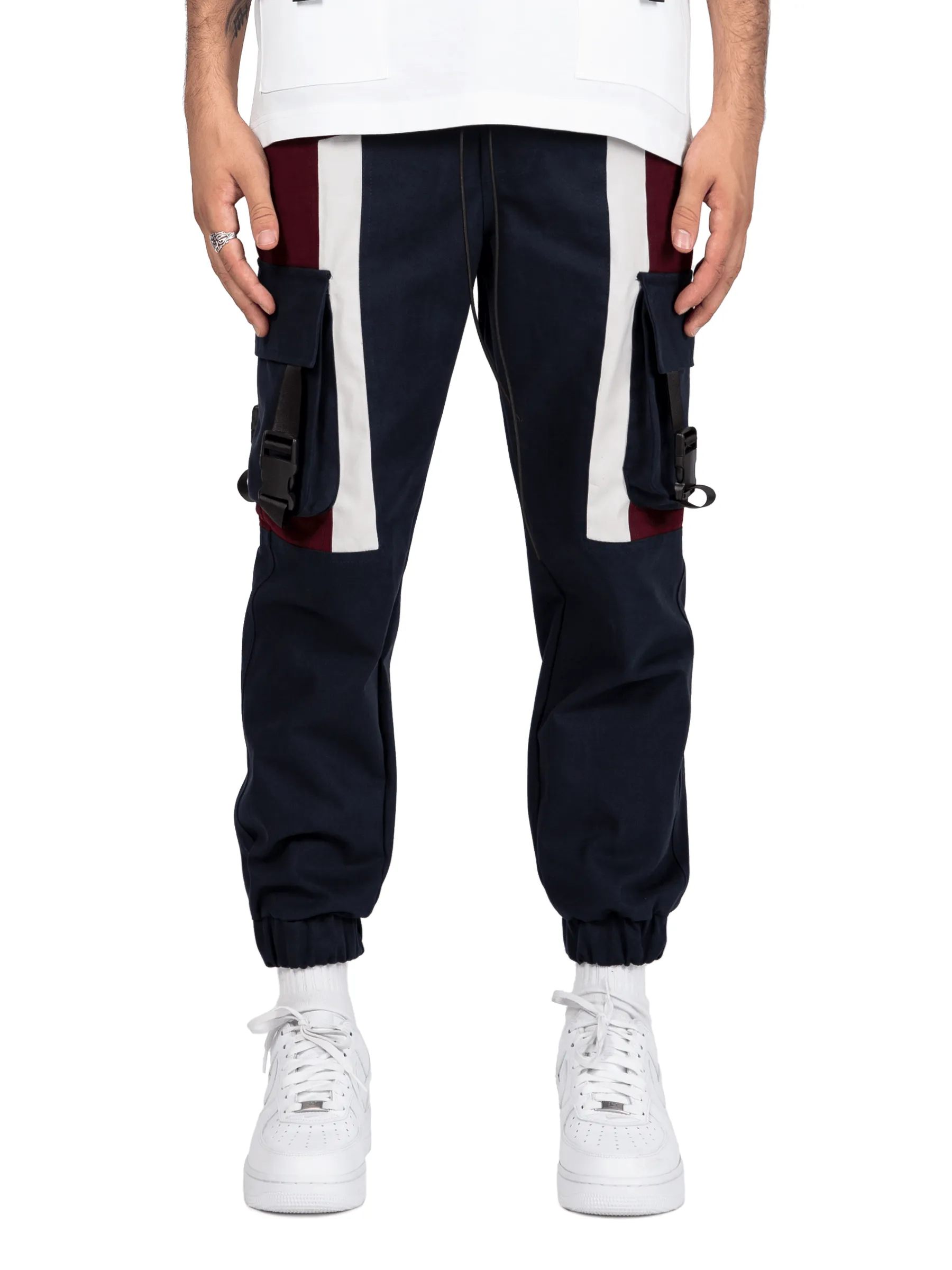 Pocket Cargo Pants - Navy sold by reputation studios product image thumbnail 2
