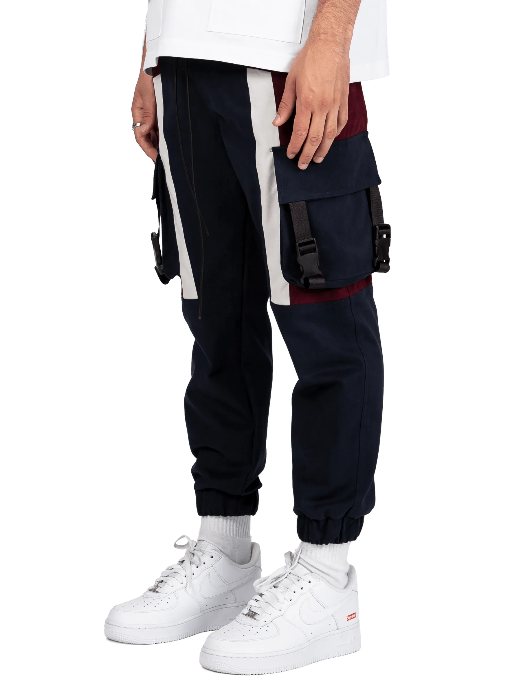 Pocket Cargo Pants - Navy sold by reputation studios product image thumbnail 3