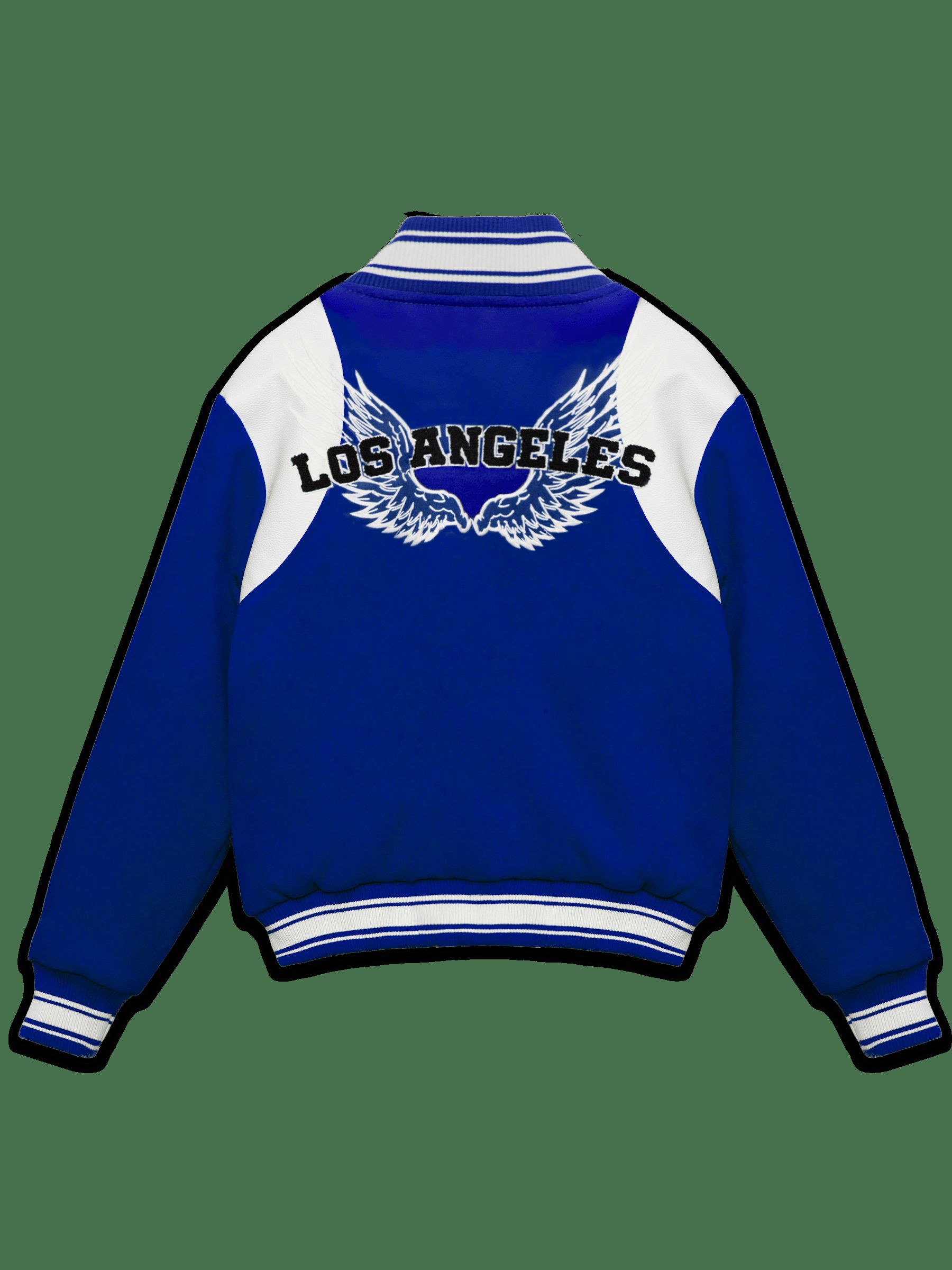 Varsity Jacket - Royal Blue sold by reputation studios product image thumbnail 2