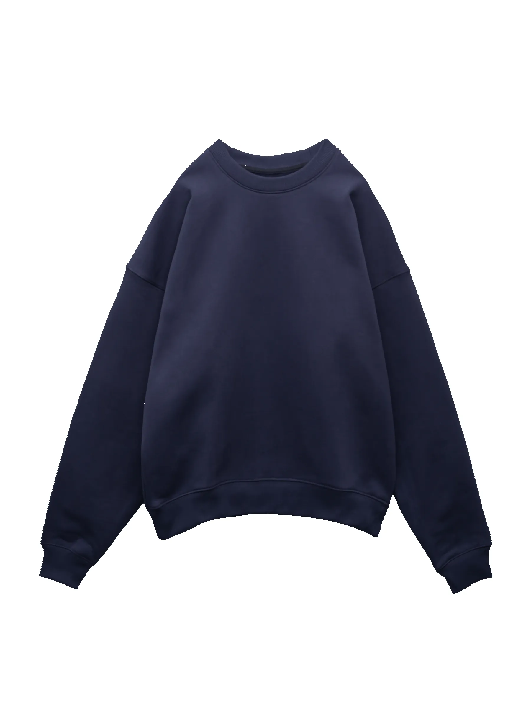 Crew Sweater - Navy sold by reputation studios