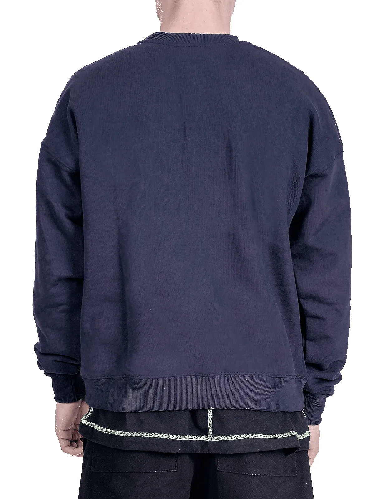 Crew Sweater - Navy sold by reputation studios product image thumbnail 4
