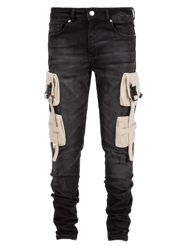 Utility Denim - Black sold by reputation studios