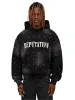 Rhinestone Hoodie - Black sold by reputation studios