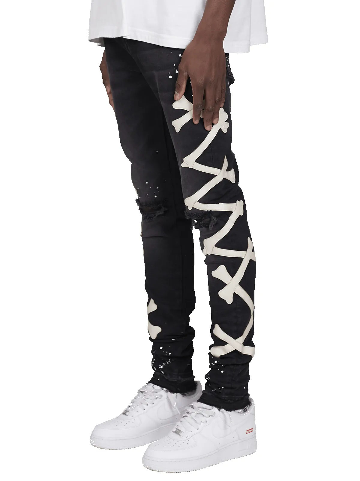 Bones Denim - Black sold by reputation studios product image thumbnail 2