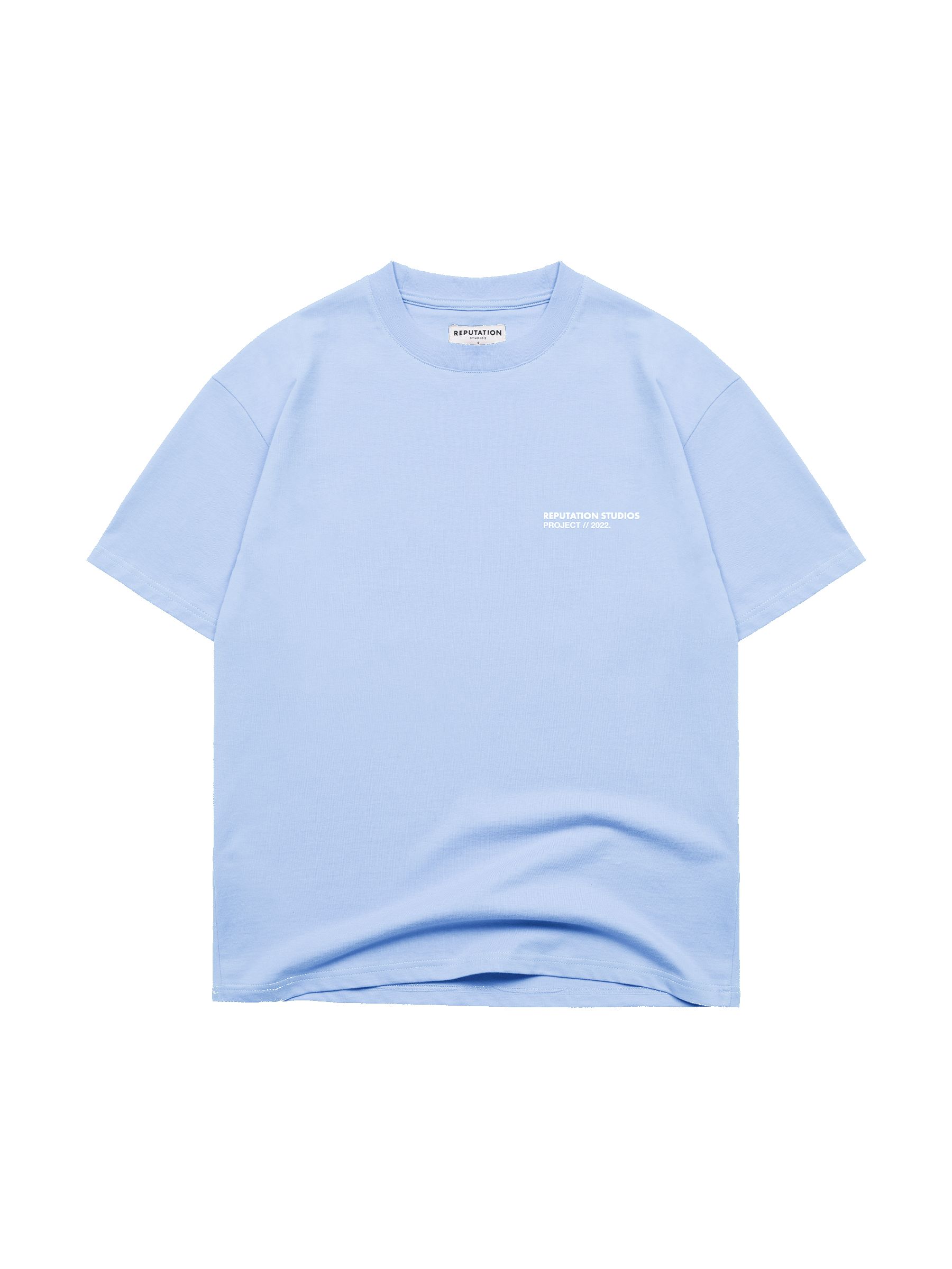 "Statement Piece" Tee - Baby Blue sold by reputation studios product image thumbnail 2