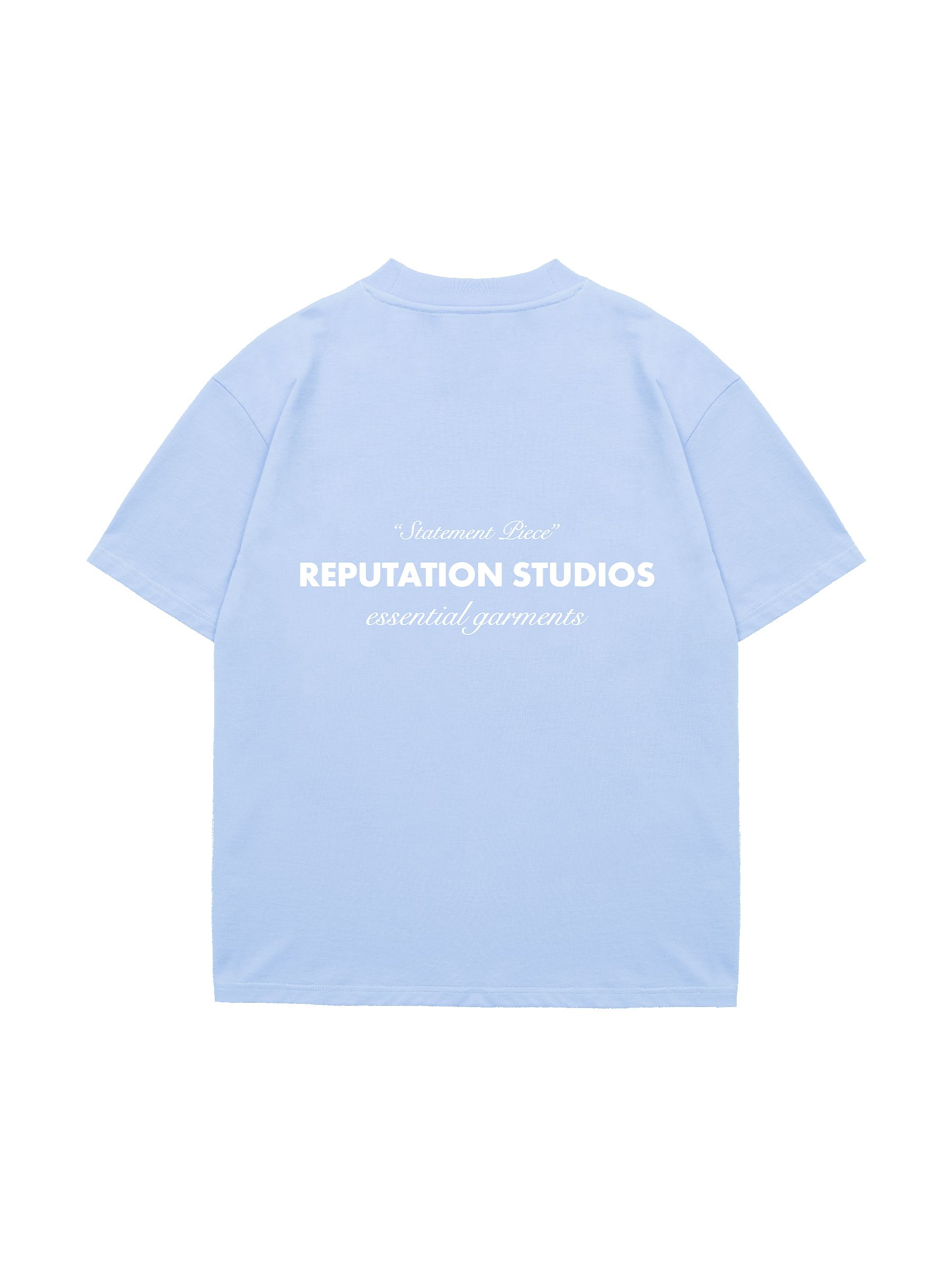 "Statement Piece" Tee - Baby Blue sold by reputation studios