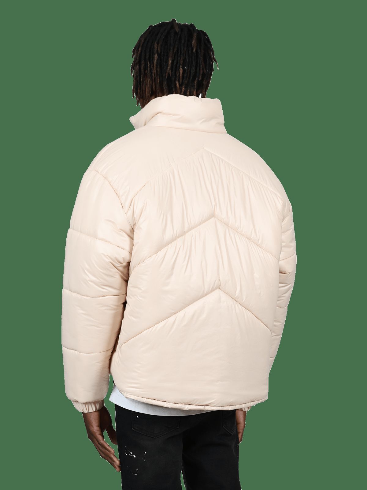 Puffer Jacket - Cream sold by reputation studios product image thumbnail 5