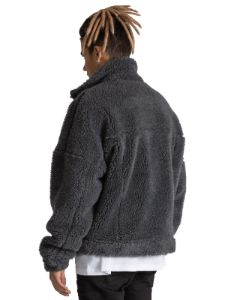 Sherpa Jacket - Grey sold by reputation studios