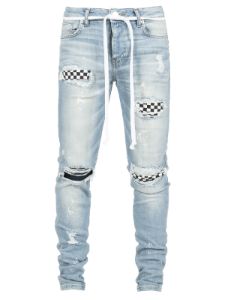Checkered Denim sold by reputation studios