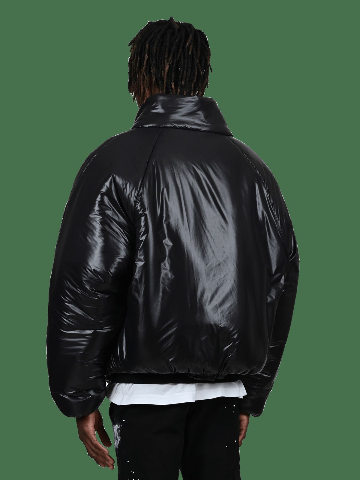 Oversized Puffer Jacket - Black sold by reputation studios product image thumbnail 4