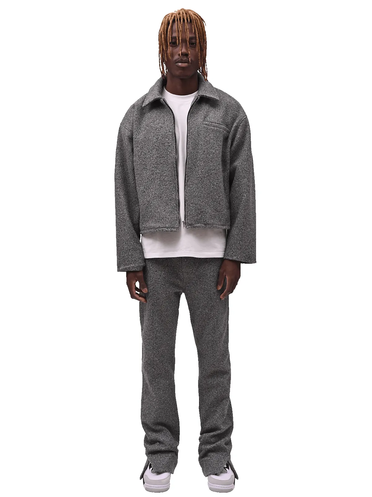 Cropped Jacket - Stone sold by reputation studios product image thumbnail 5