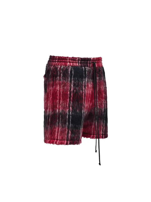 Mohair Shorts - Wine sold by reputation studios