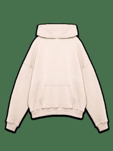Earth Tone Hoodie - Ivory sold by reputation studios