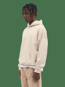 Earth Tone Hoodie - Ivory sold by reputation studios