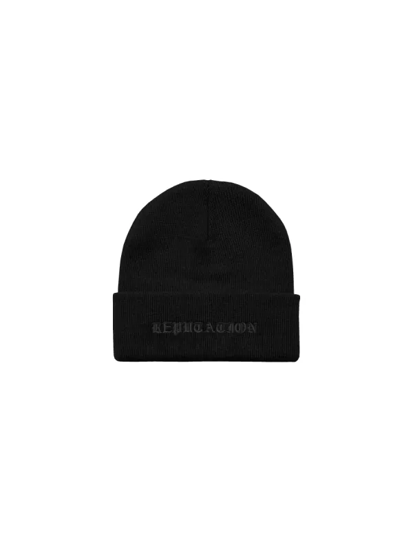 Reputation Beanie - Black sold by reputation studios