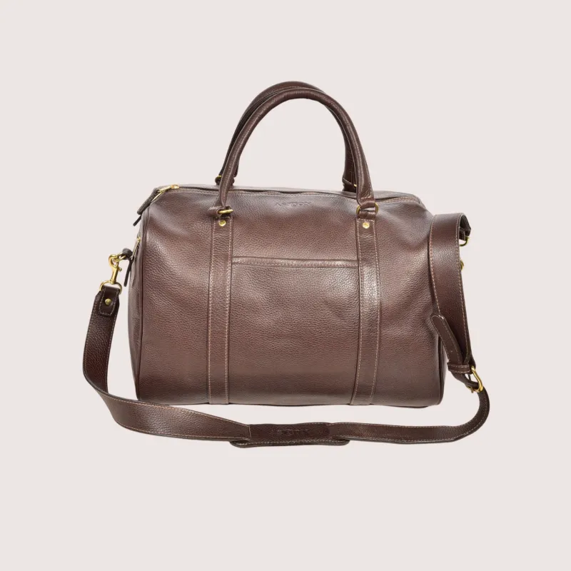 Colonial Carry-On Bag made by Aston leather