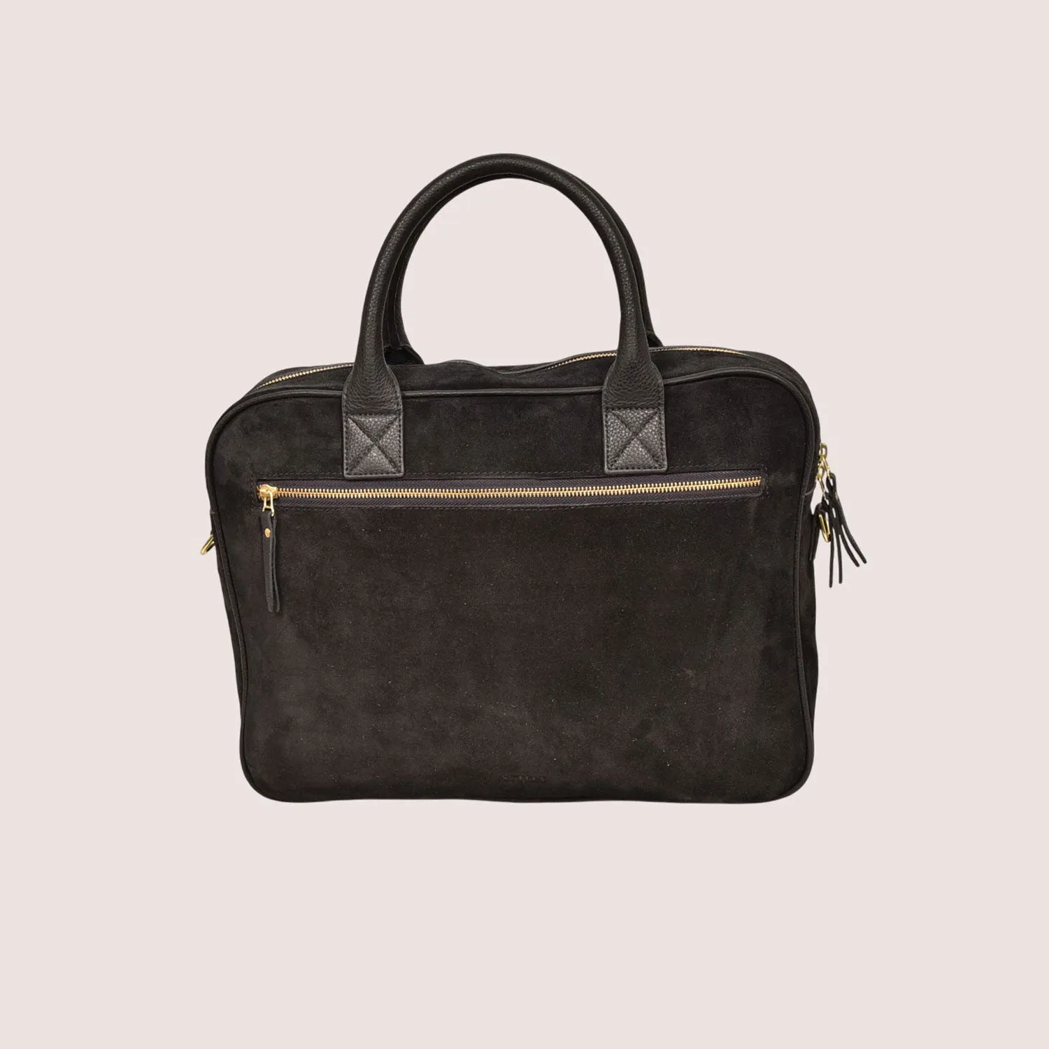 Bennett Suede Briefcase sold by Aston leather product image thumbnail 3