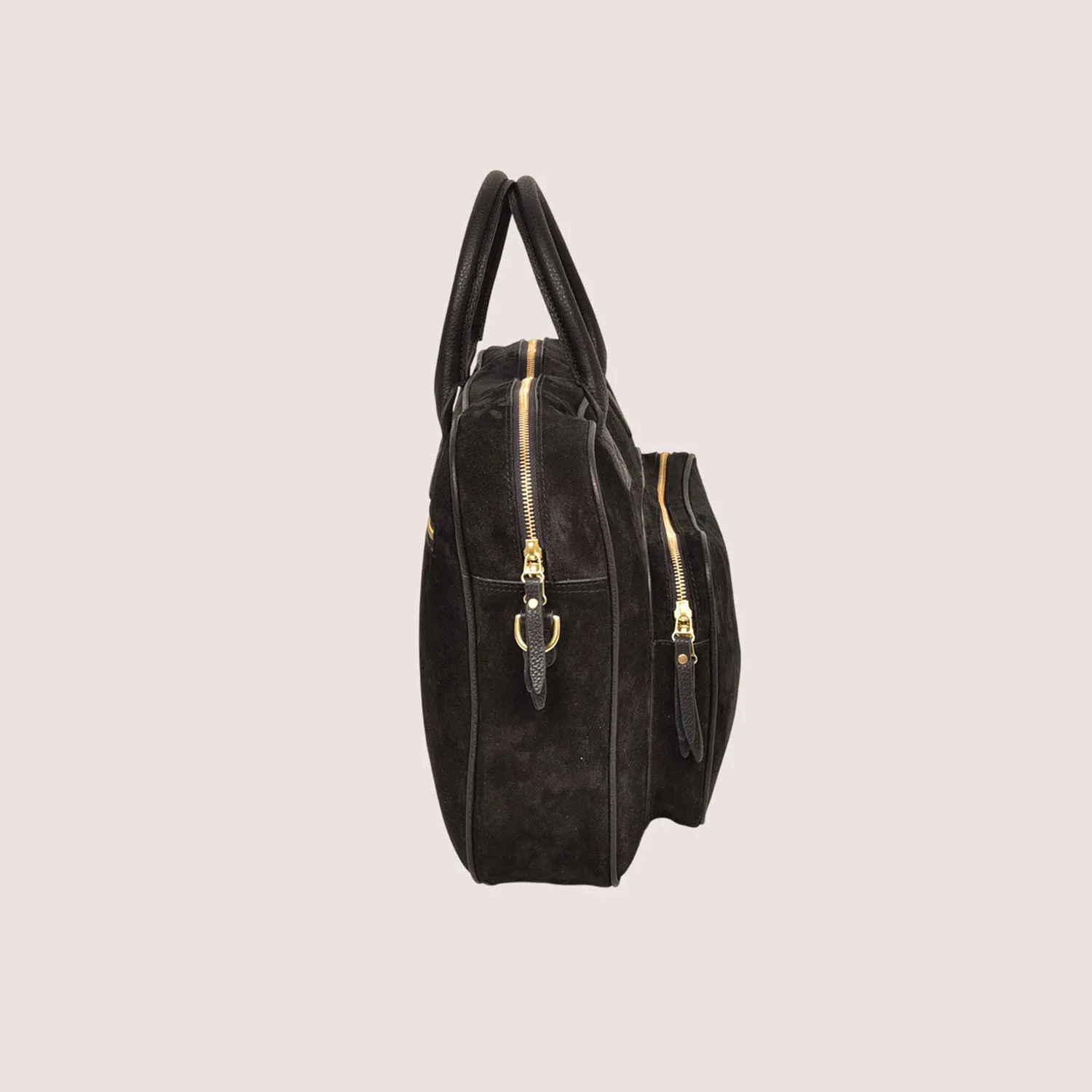 Bennett Suede Briefcase sold by Aston leather product image thumbnail 4