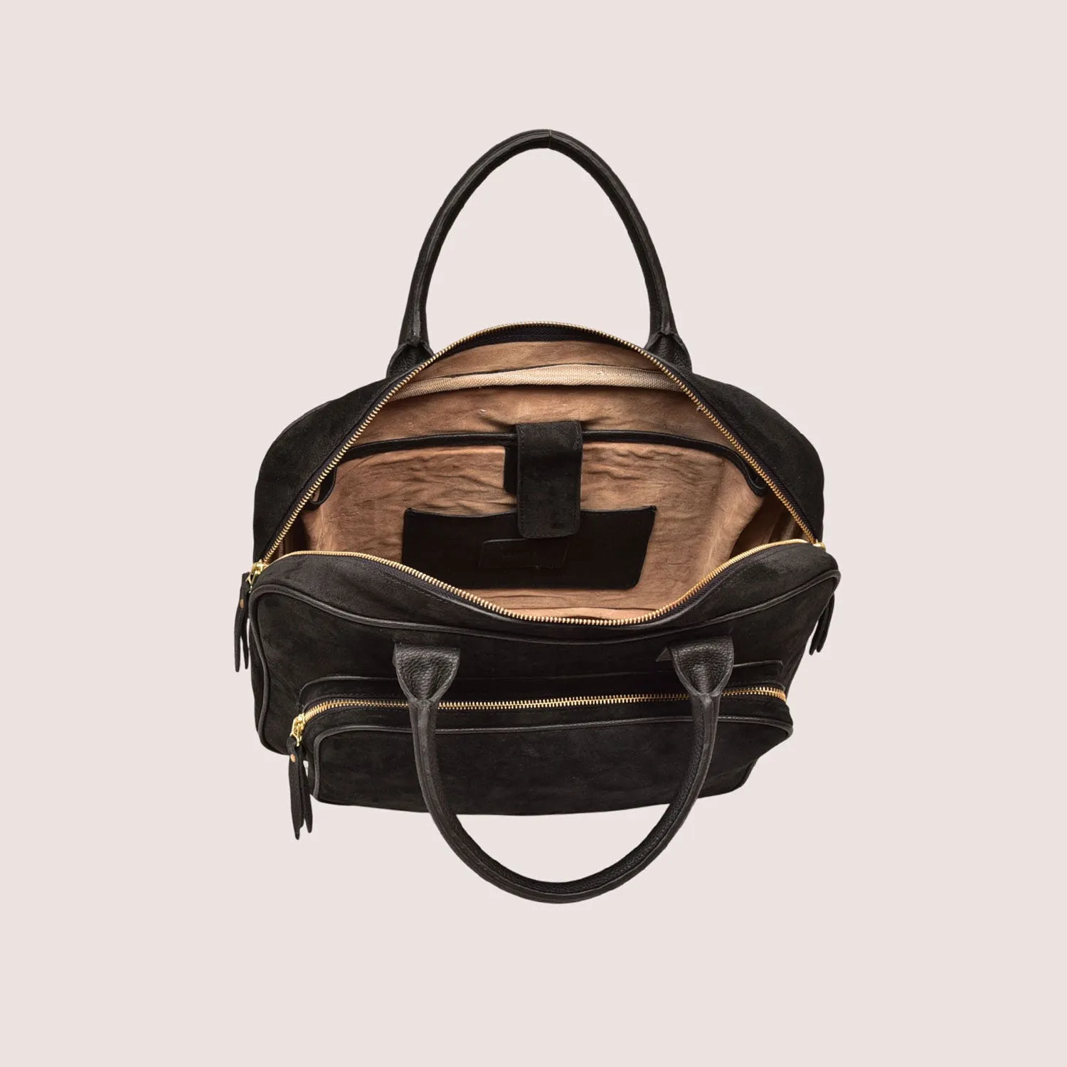Bennett Suede Briefcase sold by Aston leather product image thumbnail 2