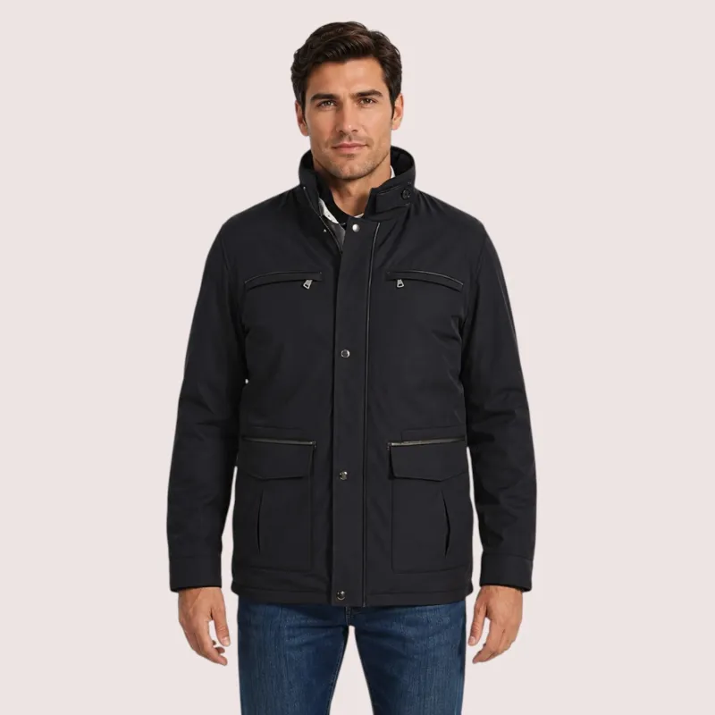Vernon Weatherproof Coat made by Aston leather