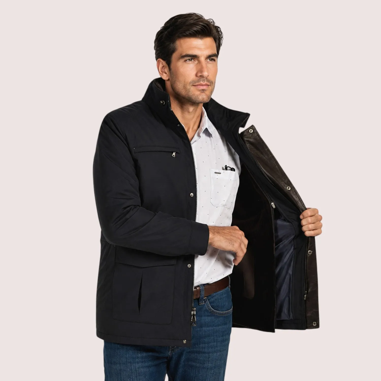 Vernon Weatherproof Coat sold by Aston leather product image thumbnail 2