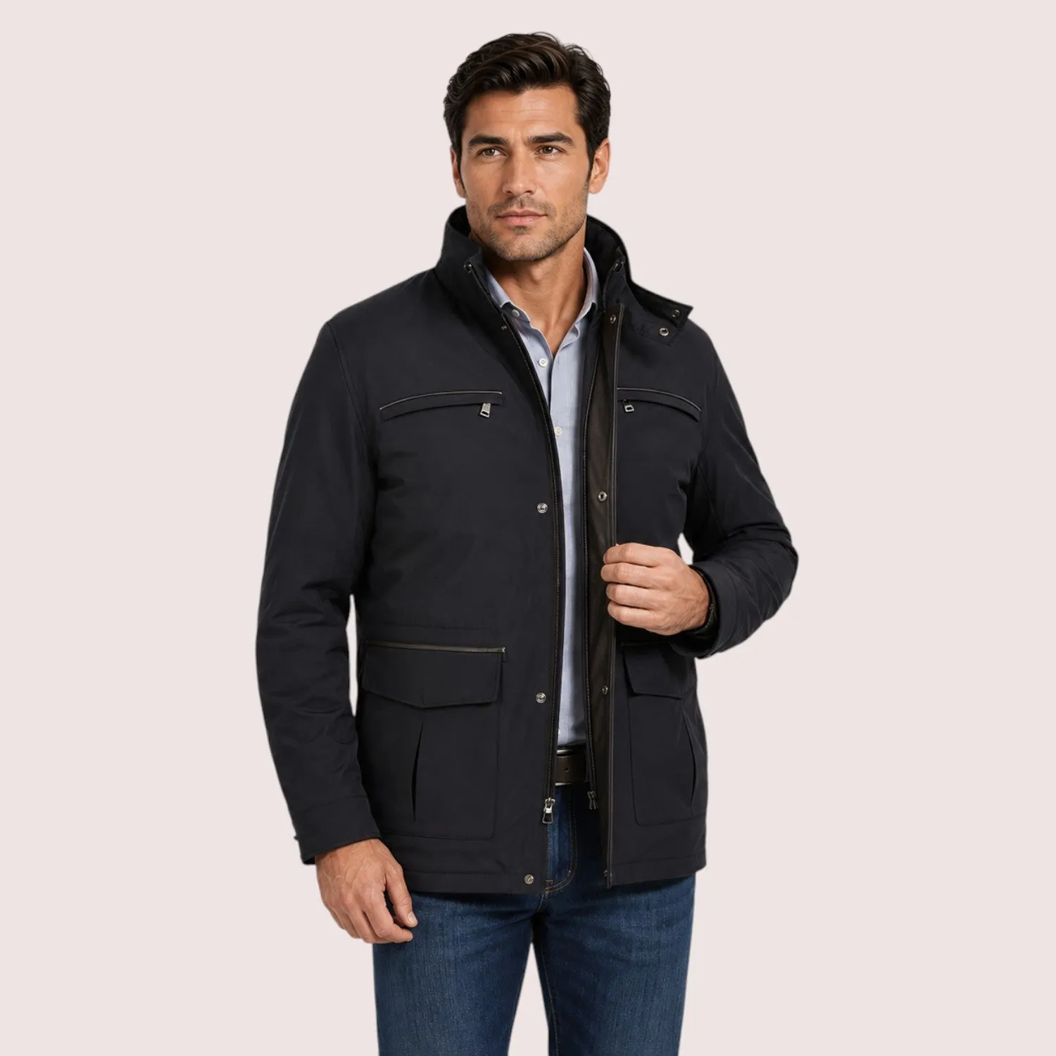 Vernon Weatherproof Coat sold by Aston leather product image thumbnail 3