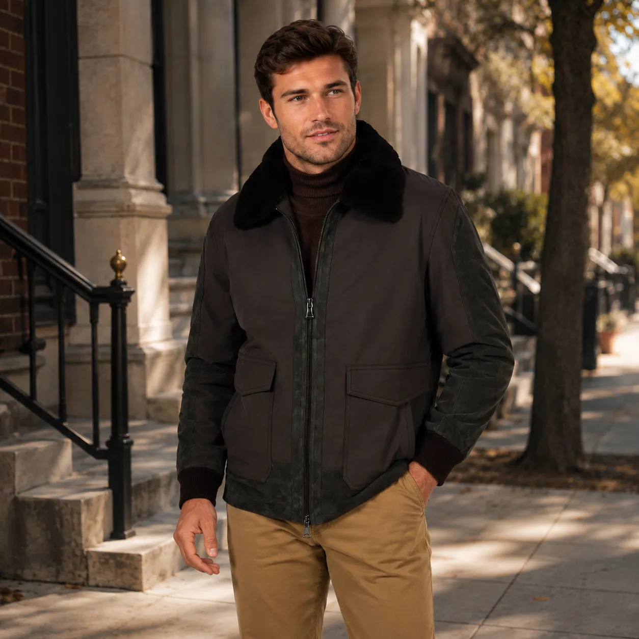 Upton Weather Proof Jacket sold by Aston leather product image thumbnail 4