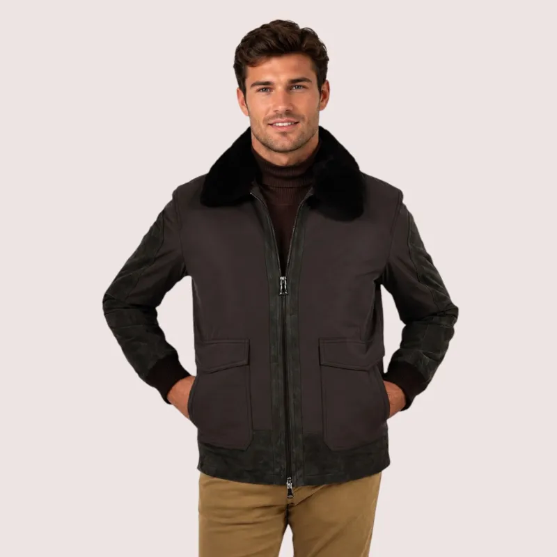Upton Weather Proof Jacket made by Aston leather
