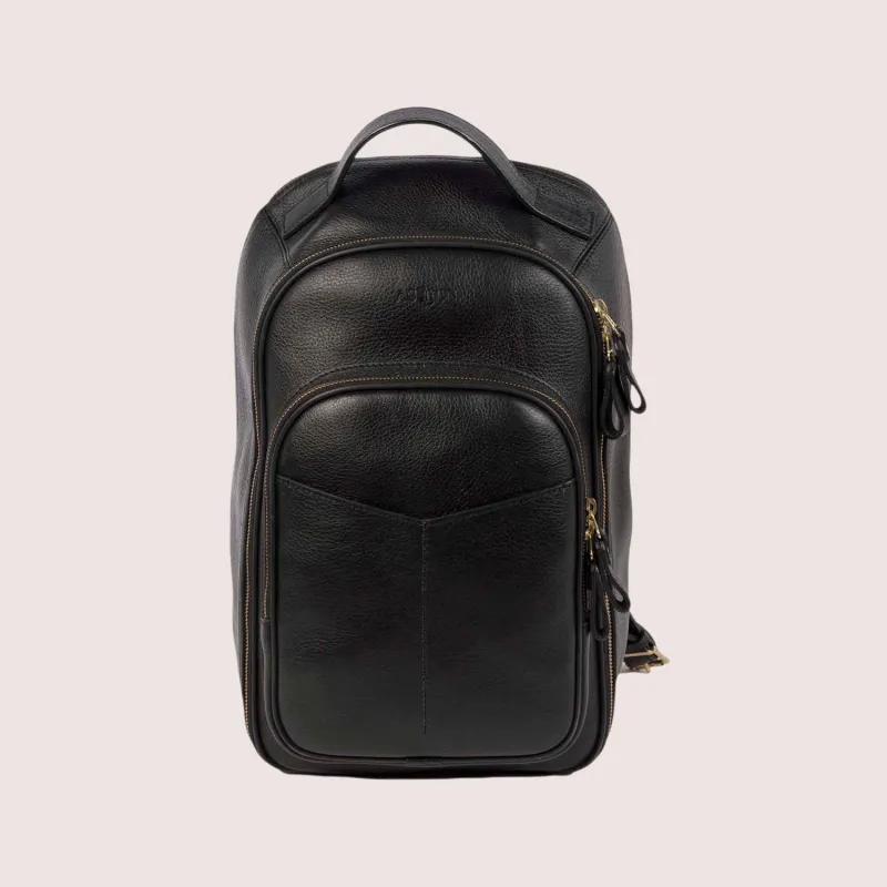 Harrigan Backpack made by Aston leather