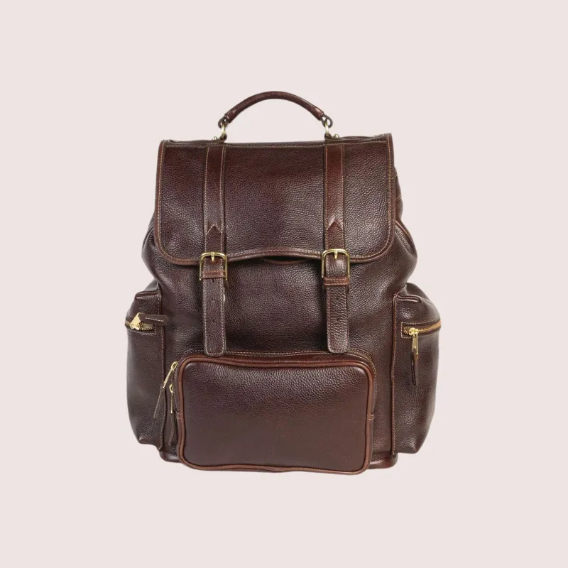 Hollister Travel Backpack made by Aston leather