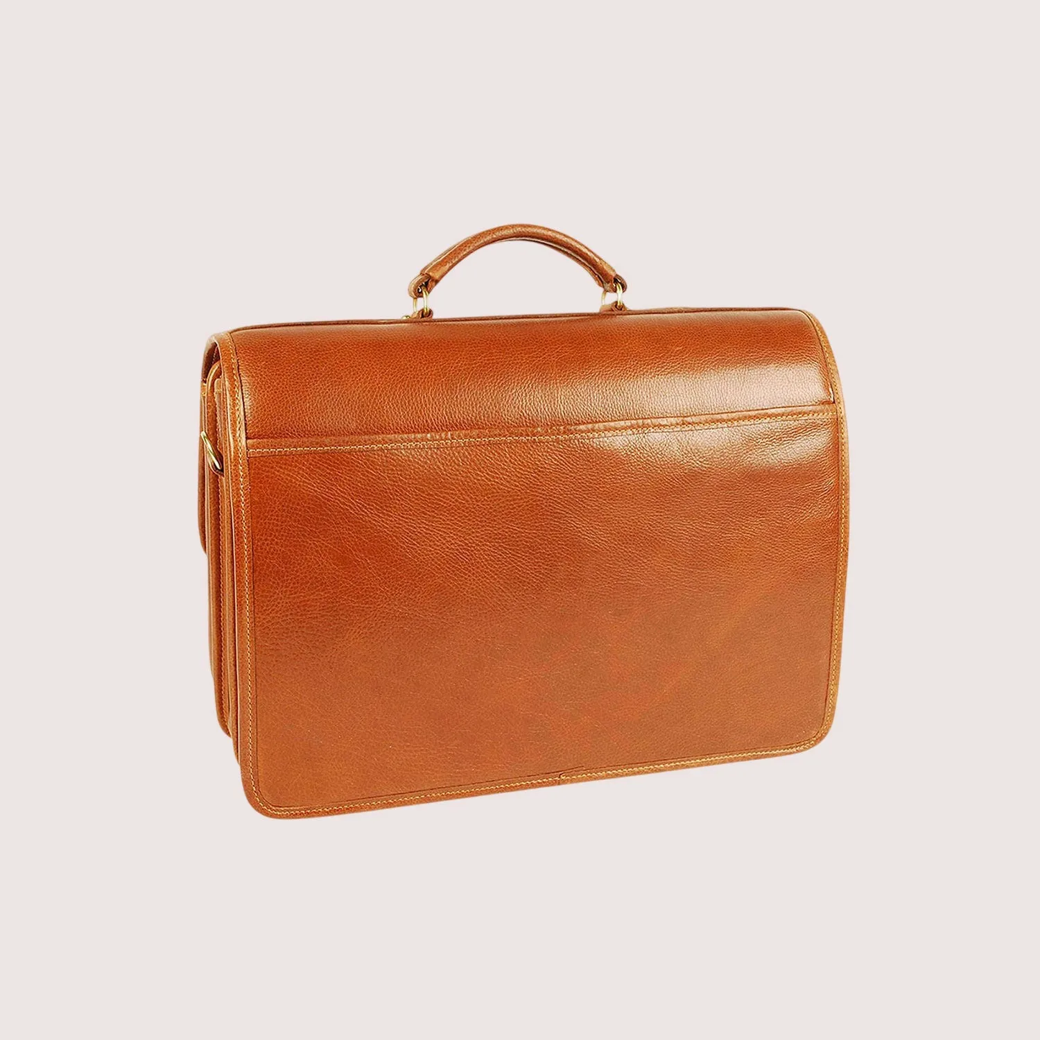 Charles Double Compartment Briefcase W/Laptop Case sold by Aston leather product image thumbnail 2